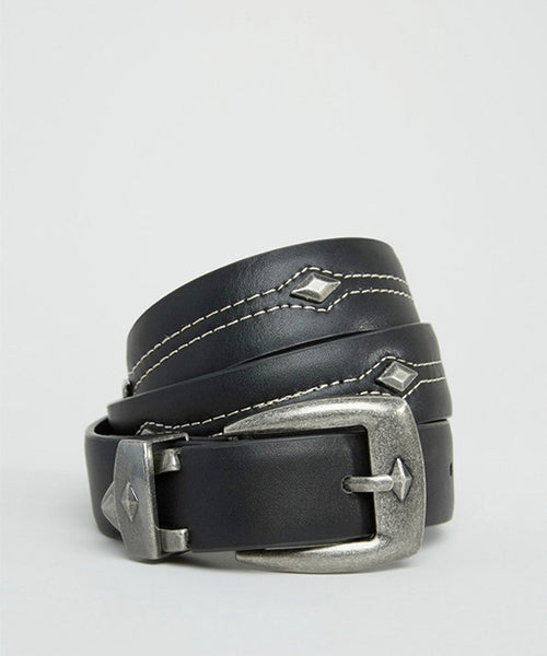 Triangle Detail Jeans Belt
